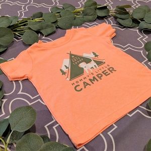 Carter's Fluorescent Orange Graphic Camp Tee Shirt